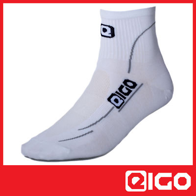 EIGO RADSOCKEN WEISS COOLMAX TECH MTB DOWNHILL XC CROSS COUNTRY 1 PAAR