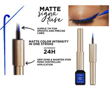 Image of L'Oreal Matte Signature Liquid Eyeliner - 02 Blue Signature