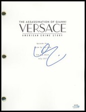 Darren Criss "The Assassination of Gianni Versace" AUTOGRAPH Signed Script ACOA