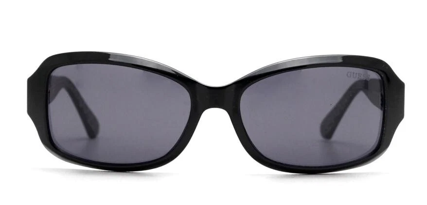 Gafas de sol Guess GU7410 01A marco de plástico rectangular negro 55-16-135 Foto 2 de 3