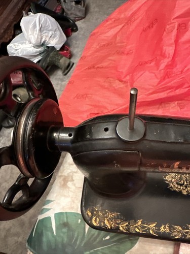 Antique “New Home” Treadle Sewing Machine For Repair Or Parts, Moves Freely - Picture 7 of 17
