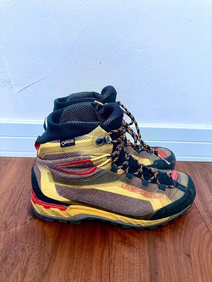 Bota de Montañismo La Sportiva Trango Tech GTX Gore-Tex IMPERMEABLE Negra Amarilla