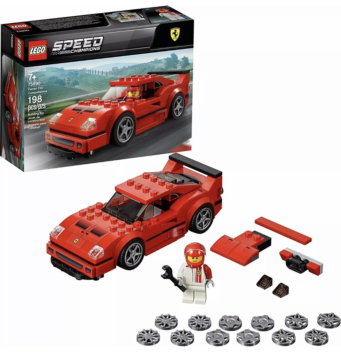 LEGO Speed Champions Ferrari F40 Competizione 75890 Building