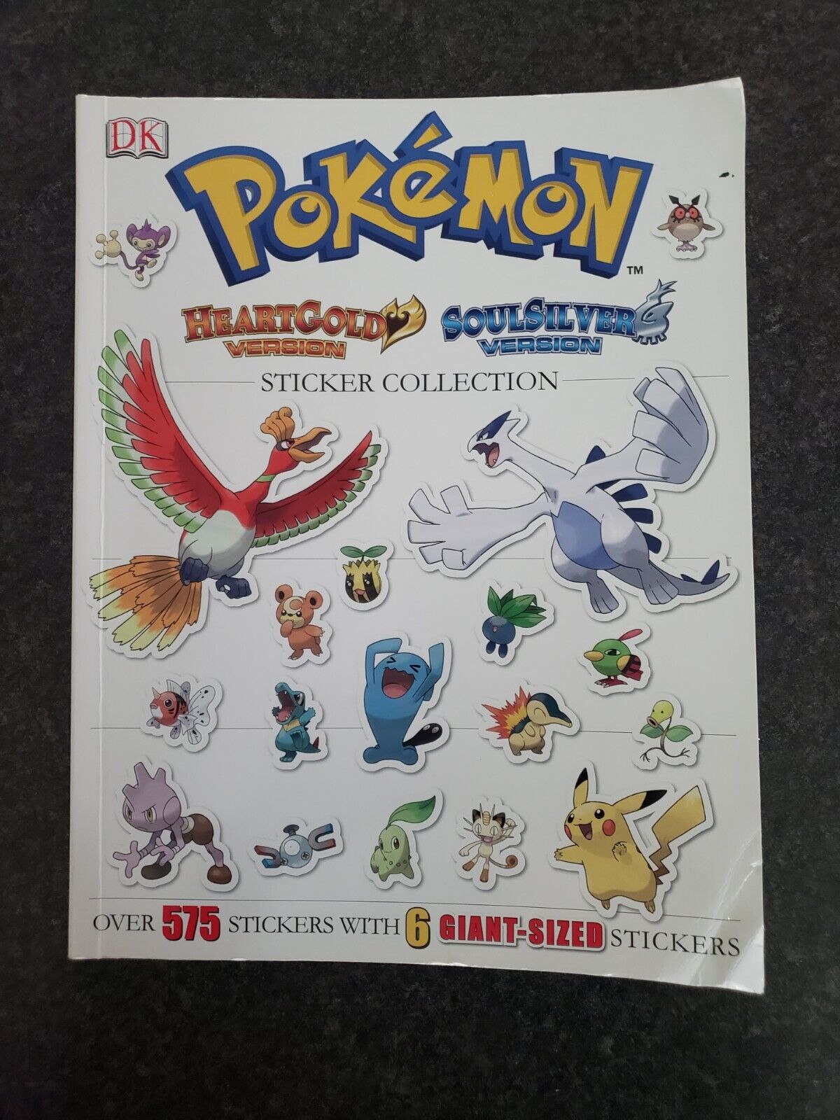 Pokemon HeartGold & SoulSilver Ultimate Sticker Book - BradyGames