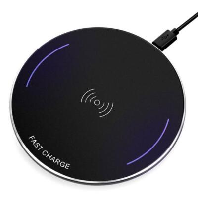 WIRELESS CHARGER FAST 7.5W AND 10W CHARGING PAD SLIM QUICK CHARGE for PHONES