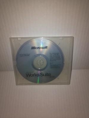 Microsoft Works 2000 For Windows ( Disk 7 )