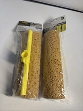 2 Casabella Sponge Refill Adjustable Height Roller Mop 86003 87605 Ratchet New