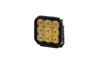 Diode Dynamics Stage Series 5'' Amber Sport Universal Single LED Flood Light Pod
