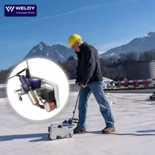 WELDY 230V Hot Air Automatic Welding Machine Roof 40 Water Roofing Membrane