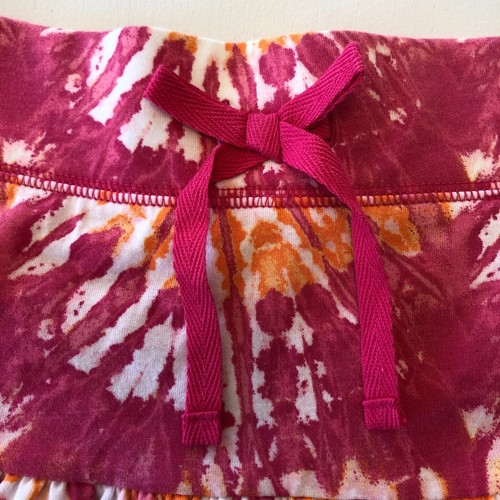 Canyon River Blues Girls Skirt Skort Tiered Ruffle Stretch Cotton Pink 10/12 NWT - Picture 5 of 10