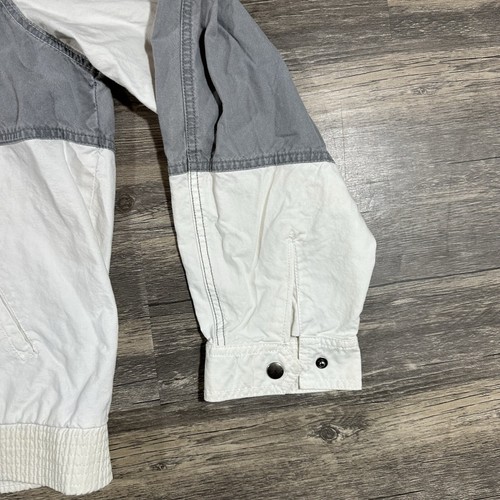 Vintage INC International Concepts Men's Size XL Cotton White Gray Snap Closure - Picture 11 of 17