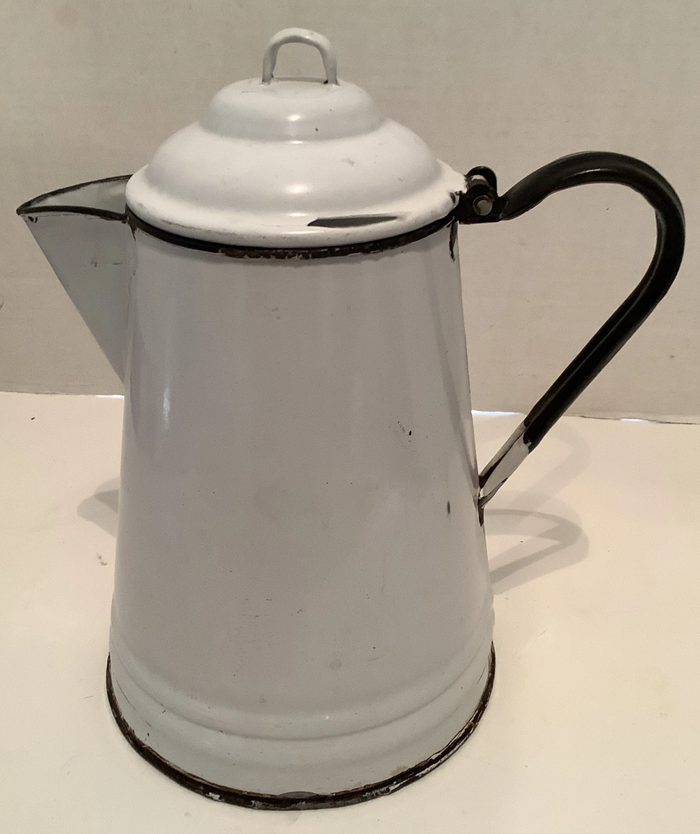 Cowboy coffee pot clearance enamel