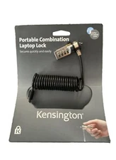 Brand New Kensington K64670US Portable Combination Laptop Lock 6FT Cord