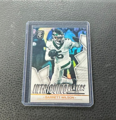 2024 Totally Certified Garrett Wilson Intriguing Players Platinum White 03/25