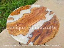 Wood Epoxy Coffee Table, Epoxy Resin Table, Resin Coffee Table, Wooden Decor