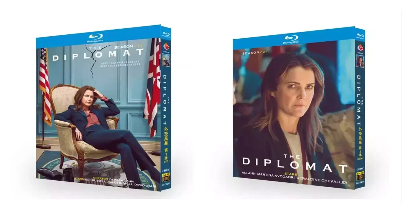 The Diplomat Season 1-2Movie Blu-Ray DVD BD 4Disc All Region Box Set