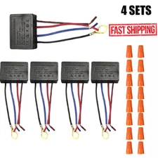 3 Way Touch Sensor Dimmer Touch Lamp Repair Kit Control Module Replacement 4Sets