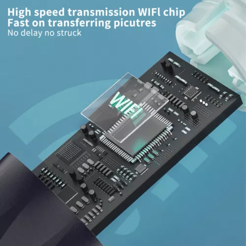 Smart Ear Wax Removal Pick LED Wireless Ear Camera Otoscope Visual Ear Cleaner - Bild 10 von 19
