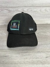 bigtruck Trucker Baseball Hat Mesh Snap Back Black Vicious Cows on Road Patch