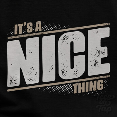 IT'S A NICE THING T-SHIRT Name Nachname lustig Familie Geschenkidee