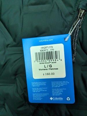 columbia golden grove jacket women's