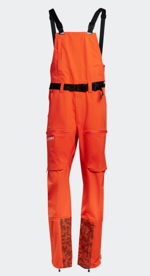 New Adidas Terrex 3Layer GORE TEX Snow Bib Pants Men's Size M