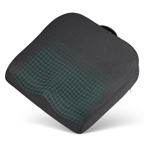 3D Seat Cushion - Memory Foam Cushion for Office Chair, Car Seat, and Wheelch...
