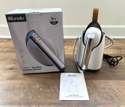 Sundu 1500W Standing Garment Steamer Steam Clothes Iron Model: DH-904 White wBox