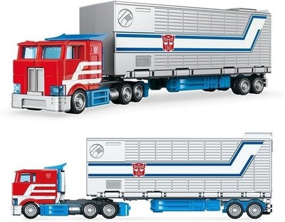 BLOKEES Transformers Wheels C01 Optimus Prime Repair Bay  Trailer Roller Modell