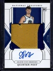 2025 Panini National Treasures Quinten Post Rookie Patch Auto /99 #147 True RPA
