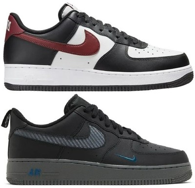 NIKE AIR FORCE 1 '07 SCHUHE HERREN DAMEN JUNGEN LOW SCHWARZ WEISS