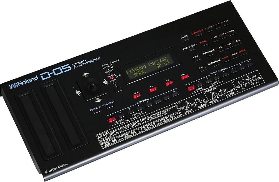 Roland D-05 Boutique Linear Synth D50 Reissue + K25m Keys NEUwertig + 2J GEWÄHR! - Bild 3 von 4