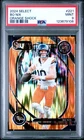 2024 PANINI SELECT ORANGE SHOCK #221 BO NIX 375/399 PSA 9
