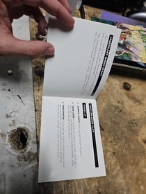 Legendary Wings Nintendo NES Manual Instruction Booklet Authentic