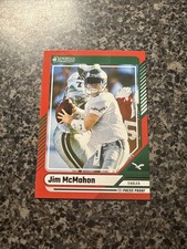 2024 Donruss Football Jim McMahon Red Press Proof #15 Philadelphia Eagles