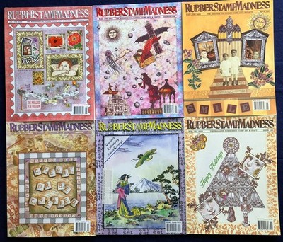 Rubber Stamp Madness Magazine Set: Full Year 2002 (Issues 121 - 126)