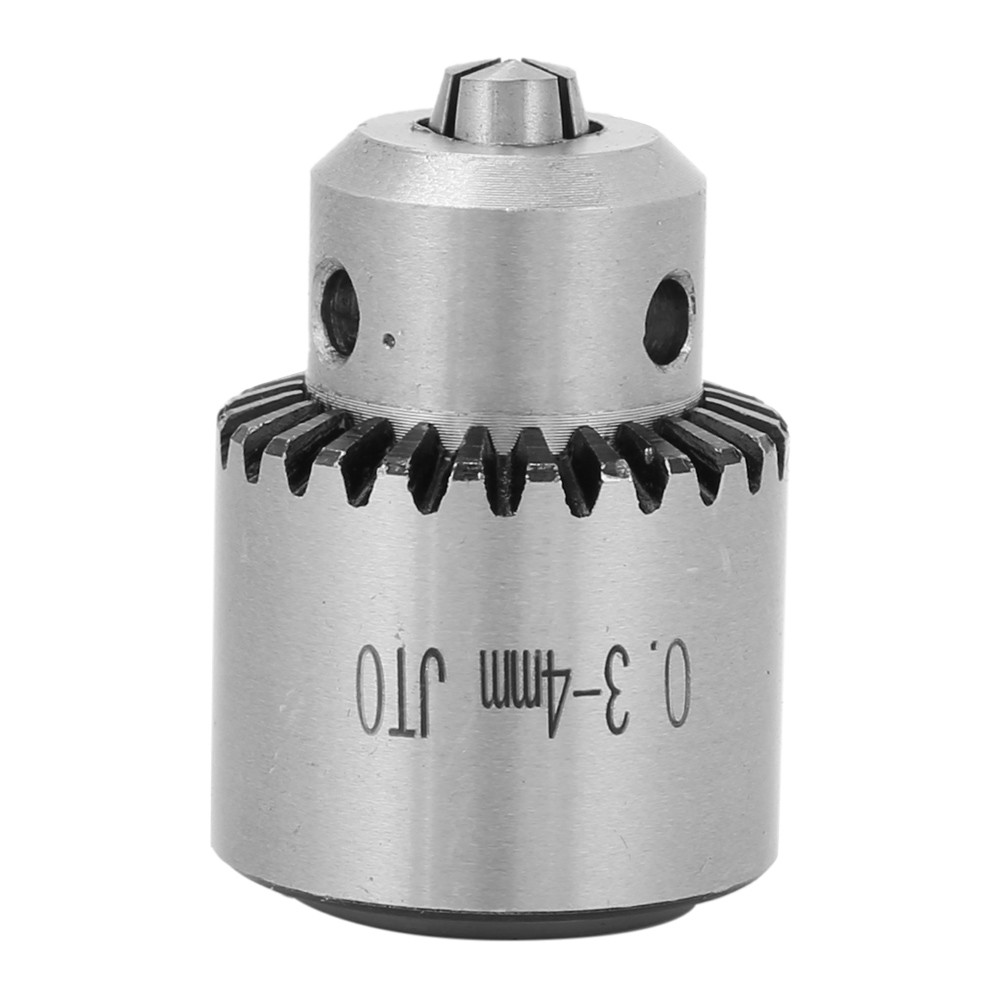 JT0 Mini Chuck Adapter Key Type 0.3-4mm Clamp Range For Electric Use