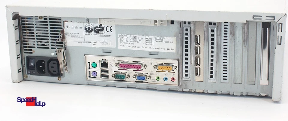 PC Computer Fujitsu Siemens Telekom Systems I815E D1218 Pentium 3 III 900 Win 98 - Image 3 of 4