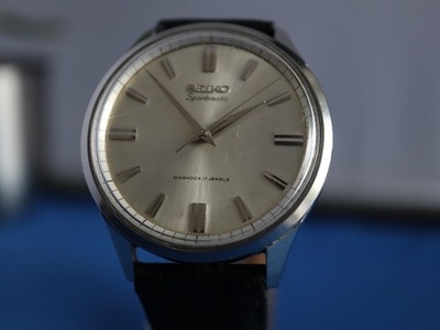 Vintage Seiko Sportsmatic sunburst  6601B Watch 1965 - Papers / Running