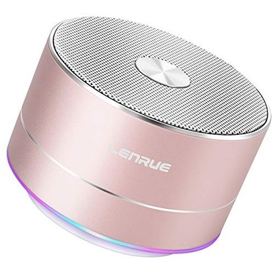 A2  Portable Wireless Bluetooth Speaker with Built-in-Mic,Handsfree Rose Gold