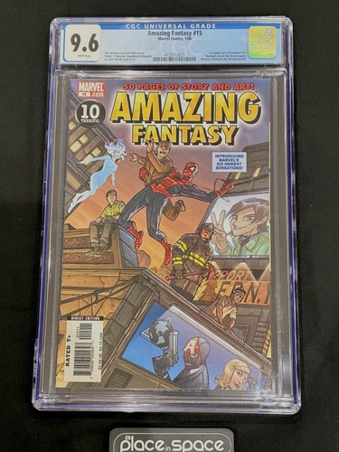 AMAZING FANTASY #15 - 1ST AMADEUS CHO  - CGC 9.6