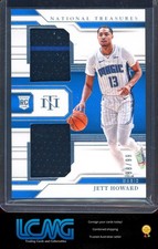 2023-24 Panini National Treasures Jett Howard Rookie Dual Materials #/99 D3B
