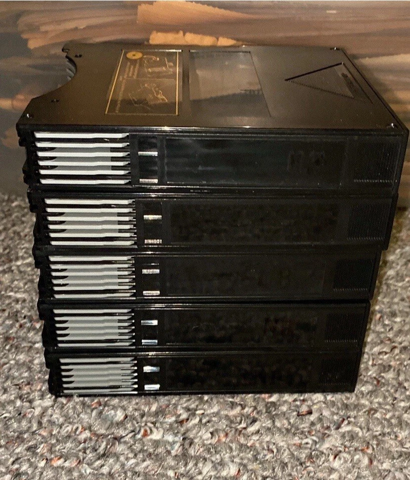 Lote de 5 cargadores de discos compactos DENON ACD-10 Denon reproductor de discos múltiples Foto 4 de 4