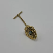 Gold Florida Police Officer Shield Tie Pin
