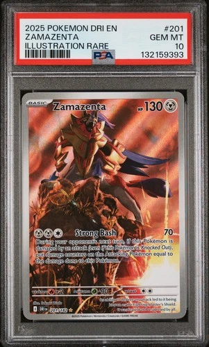 SV10: Destined Rivals #201/182 Zamazenta PSA 10
