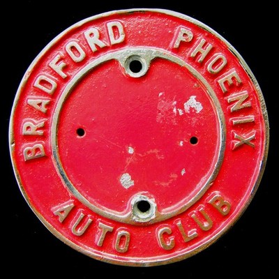 Bradford Phoenix Auto Club Autoabzeichen (Motor Cycle Club) (827)