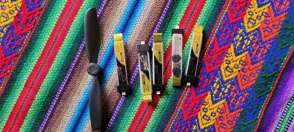 Doppeldecker Flugzeug Modell RC Komplett - Bild 4 von 4