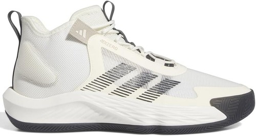 Adidas Adizero Select Team Sesame White Black Basketball Shoe Men\'s Size 13 M268 Adidas Adizero Select Team Sesame White Black Basketball  main image 3