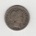 1916 S BARBER DIME 90% SILVER SAN FRANCISCO 10¢ UNITED STATES AMERICA TEN CENTS