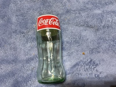 Unique Coca-Cola glass half bottle. IConversation piece collectible one of a kin